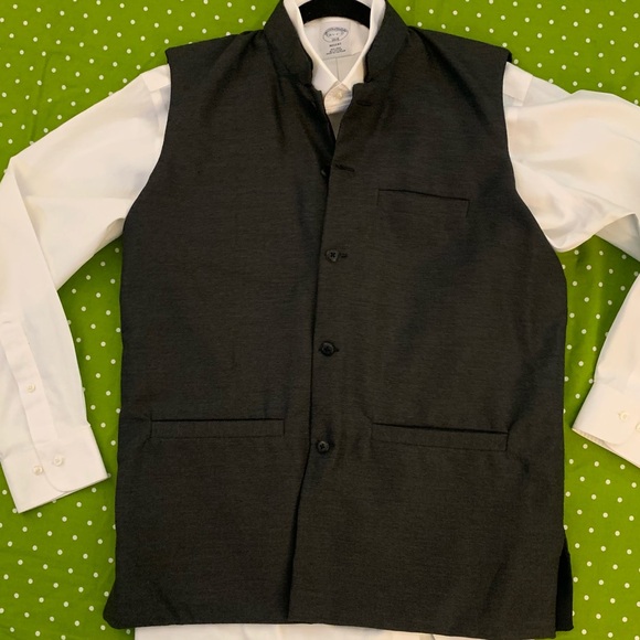 REVERSIBLE Charcoal/Black VEST - Picture 1 of 4